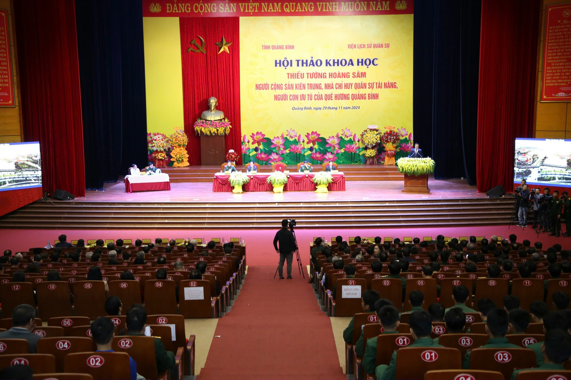 Hội thảo khoa học về Thiếu tướng Hoàng Sâm - người con ưu tú của Quảng Bình- Ảnh 1.