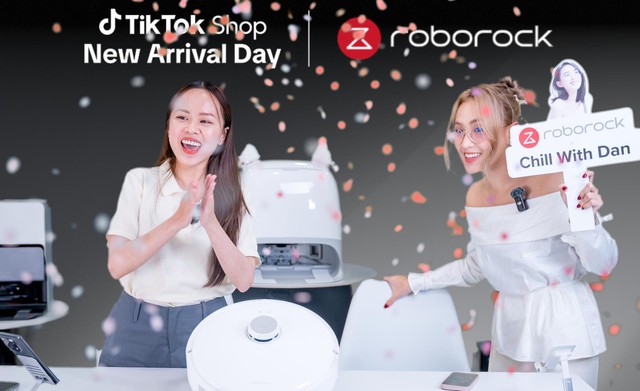 Roborock bùng nổ doanh số trong chiến dịch mở bán sản phẩm Qrevo Curv trên TikTok Shop - Ảnh 5. Roborock bùng nổ doanh số trong chiến dịch mở bán sản phẩm Qrevo Curv trên TikTok Shop - Ảnh 5.