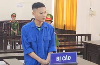 Bị cáo Danh Vũ Đăng tại phiên toà.