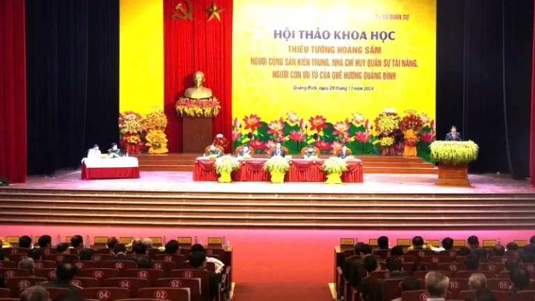 Hội thảo khoa học “Thiếu tướng Hoàng Sâm