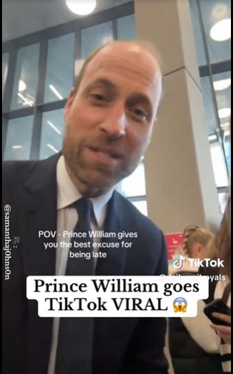 Hoàng tử William bất ngờ viral khắp cõi TikTok, cực kỳ vui tính và thân thiện-2