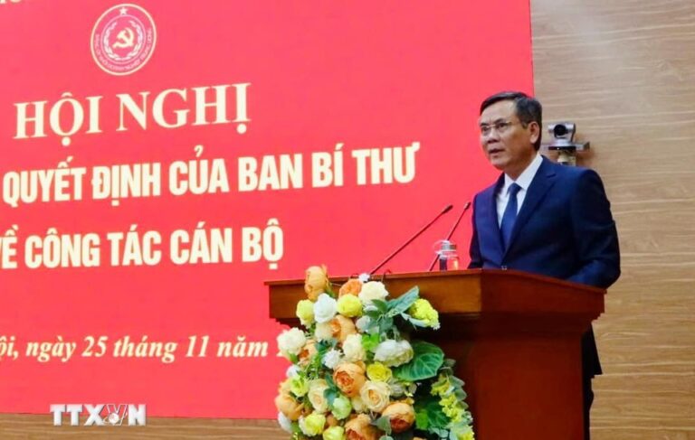 Chủ tịch tỉnh Quảng Bình được điều động làm Phó Bí thư Đảng ủy Khối Doanh nghiệp Trung ương