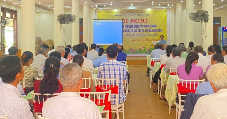 Chú trọng nâng cao năng lực cho cán bộ làm công tác giảm nghèo huyện Quảng Ninh