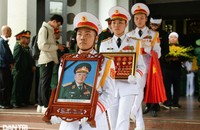 Lễ tang Trung tướng, Anh hùng lực lượng vũ trang Khuất Duy Tiến