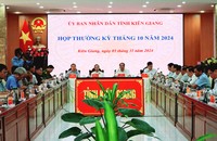 Kiên Giang đẩy nhanh giải ngân vốn đầu tư công, tập trung chống khai thác IUU