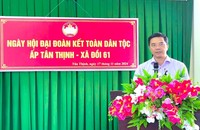 Giám đốc Công an tỉnh Đồng Nai tham dự ngày hội Đại đoàn kết toàn dân tộc