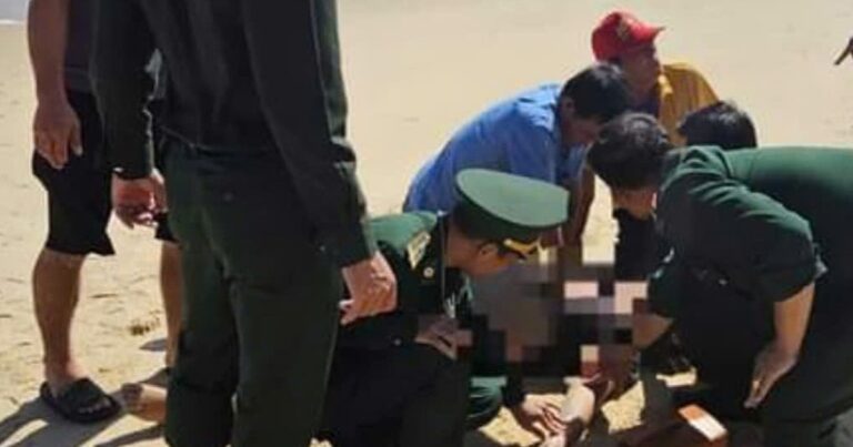 Tắm biển Nhật Lệ, một nữ du khách đuối nước tử vong