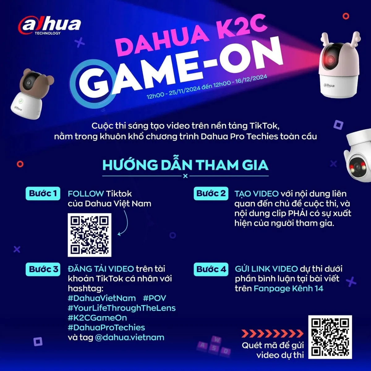 Sáng tạo nội dung nhận VinFast VF 3 cùng Dahua trên TikTok nào! - Ảnh 3. Sáng tạo nội dung nhận VinFast VF 3 cùng Dahua trên TikTok nào! - Ảnh 3.