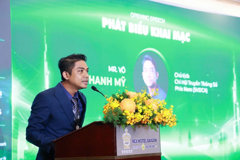 Ông Võ Thanh Mỹ - Chủ tịch Chi hội Truyền thông số phía Nam. Ảnh: BTC. VDCA2.jpg