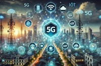 Thời đại 5G và IoT đang mở ra một kỷ nguyên mới nhưng cũng tạo ra những thách thức nghiêm trọng về an ninh mạng. (Ảnh minh họa: AI)