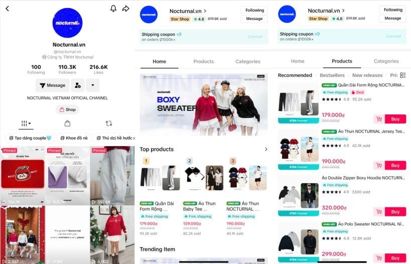 Từ “ông lớn” đến “tân binh”: Bí quyết tăng trưởng của các nhà bán hàng trên TikTok Shop