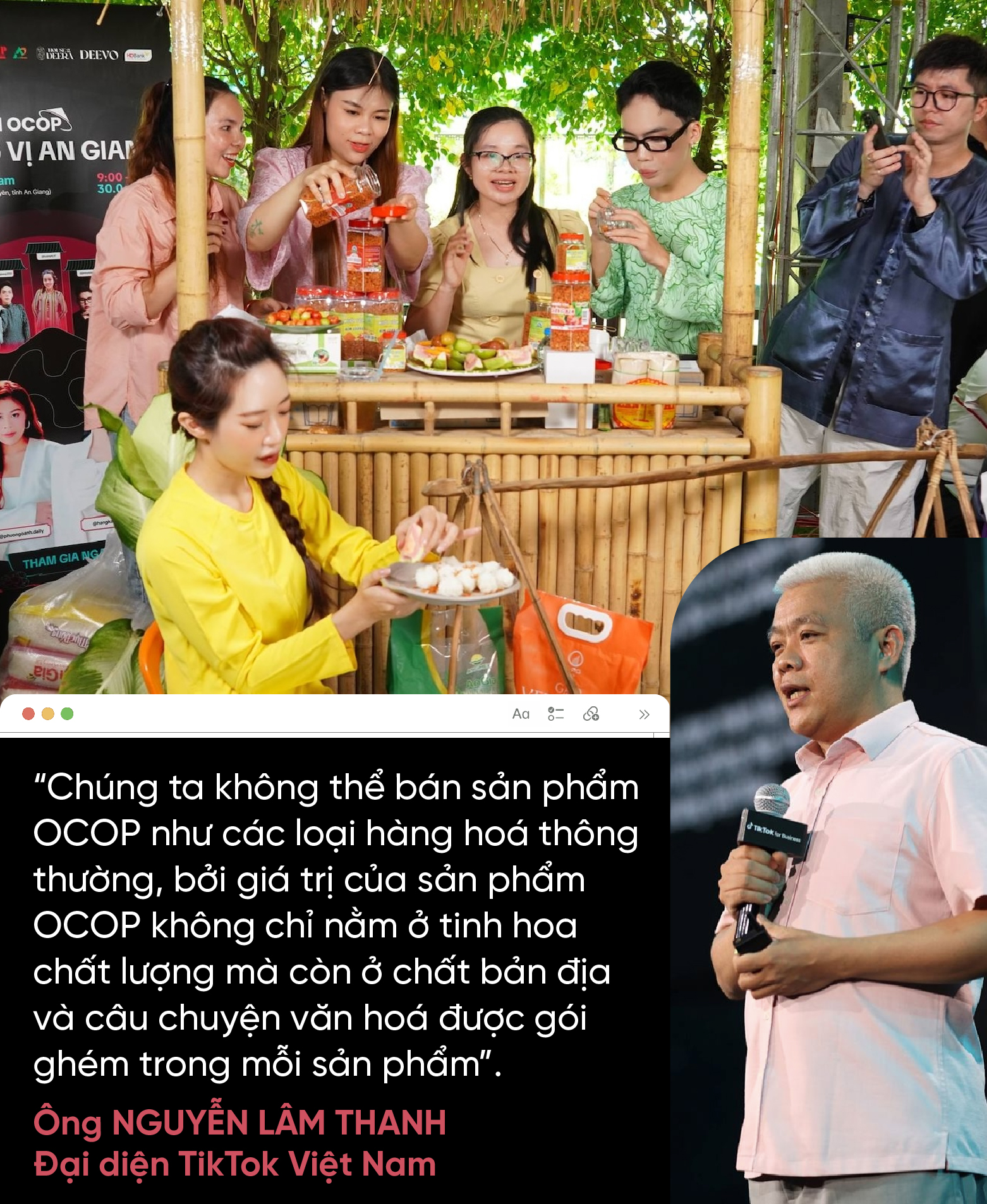 TikTok Shop cùng bà con “bán hàng kể chuyện”: Hành trình đưa chất bản địa và câu chuyện văn hóa trong mỗi sản phẩm OCOP đến gần với người dùng- Ảnh 2. TikTok Shop cùng bà con “bán hàng kể chuyện”: Hành trình đưa chất bản địa và câu chuyện văn hóa trong mỗi sản phẩm OCOP đến gần với người dùng- Ảnh 2.
