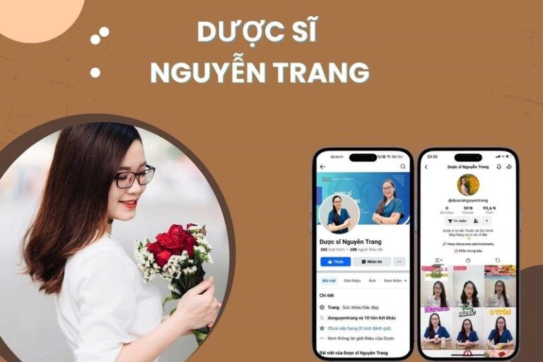 Dược sĩ Nguyễn Trang – Hành trình xây kênh TikTok uy tín về sức k