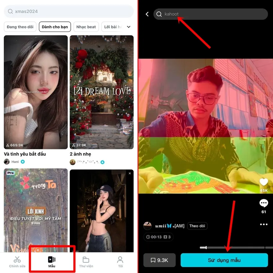 Các bước tạo clip Kahoot meme đu trend TiKTok