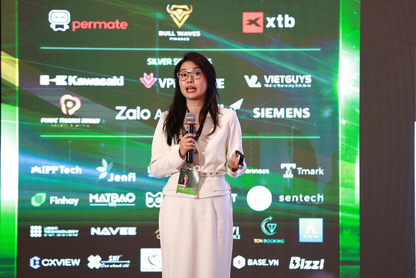 Bà Trang Phạm, Quản lý chính sách công và quan hệ Chính phủ của Tiktok tại Việt Nam. Ảnh: BTC. VDCA4.jpg