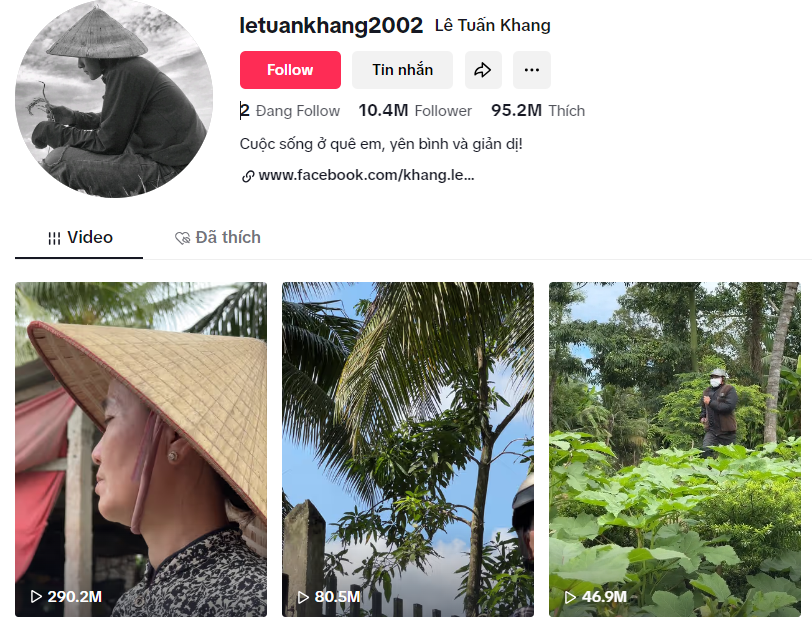 Lê Tuấn Khang vượt mốc 10 triệu người theo dõi trên TikTok; Lê Hoàng Phương xin lỗi - Ảnh 2. Lê Tuấn Khang vượt mốc 10 triệu người theo dõi trên TikTok; Lê Hoàng Phương xin lỗi - Ảnh 2.