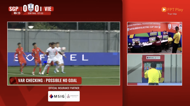 Netizen Việt đồng loạt chỉ trích trọng tài trận Việt Nam - Singapore, cho rằng Xuân Son bị "cướp" bàn thắng- Ảnh 1.