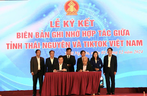 Thái Nguyên đẩy mạnh quảng bá nông sản, đặc biệt là trà qua TikTok - Ảnh 1