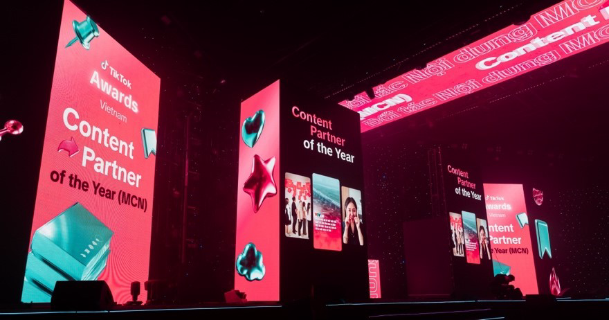 VITAMIN Group đoạt giải Content Parner of the Year tại TikTok Awards Việt Nam 2024