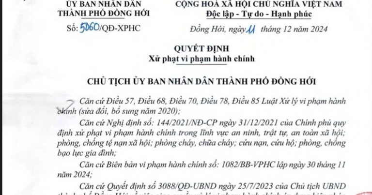 Vợ chồng xúc phạm nhau, cả hai đều bị phạt tiền