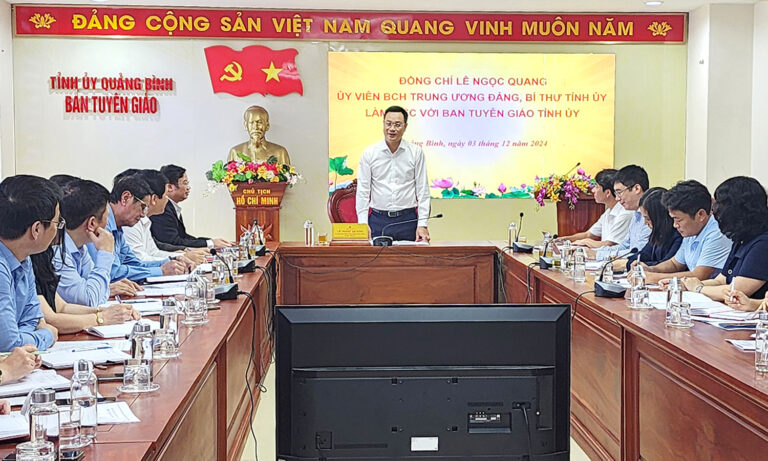 Nâng cao nhận thức về vai trò, nhiệm vụ công tác tuyên giáo trong giai đoạn mới