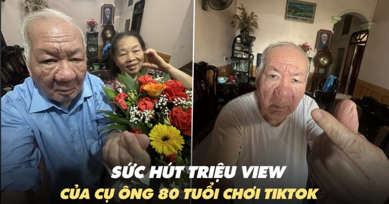 Lý giải sức hút cụ ông 80 tuổi gây bão TikTok, ảnh đăng đi đăng lại vẫn triệu view