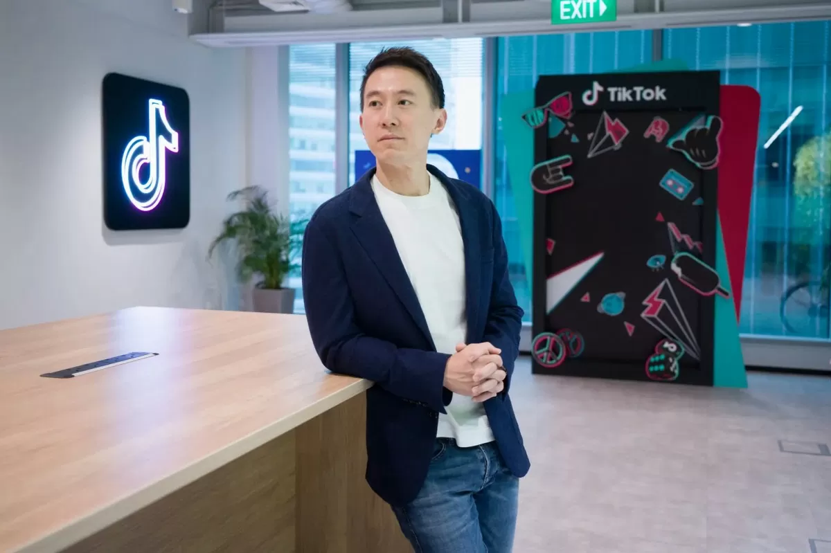 Ông Shou Chew - Giám đốc điều hành TikTok tại Singapore đã điều trần trước Quốc hội Mỹ vào tháng 3/2023 về vấn đề bảo mật của ứng dụng. Ảnh: The New York Times