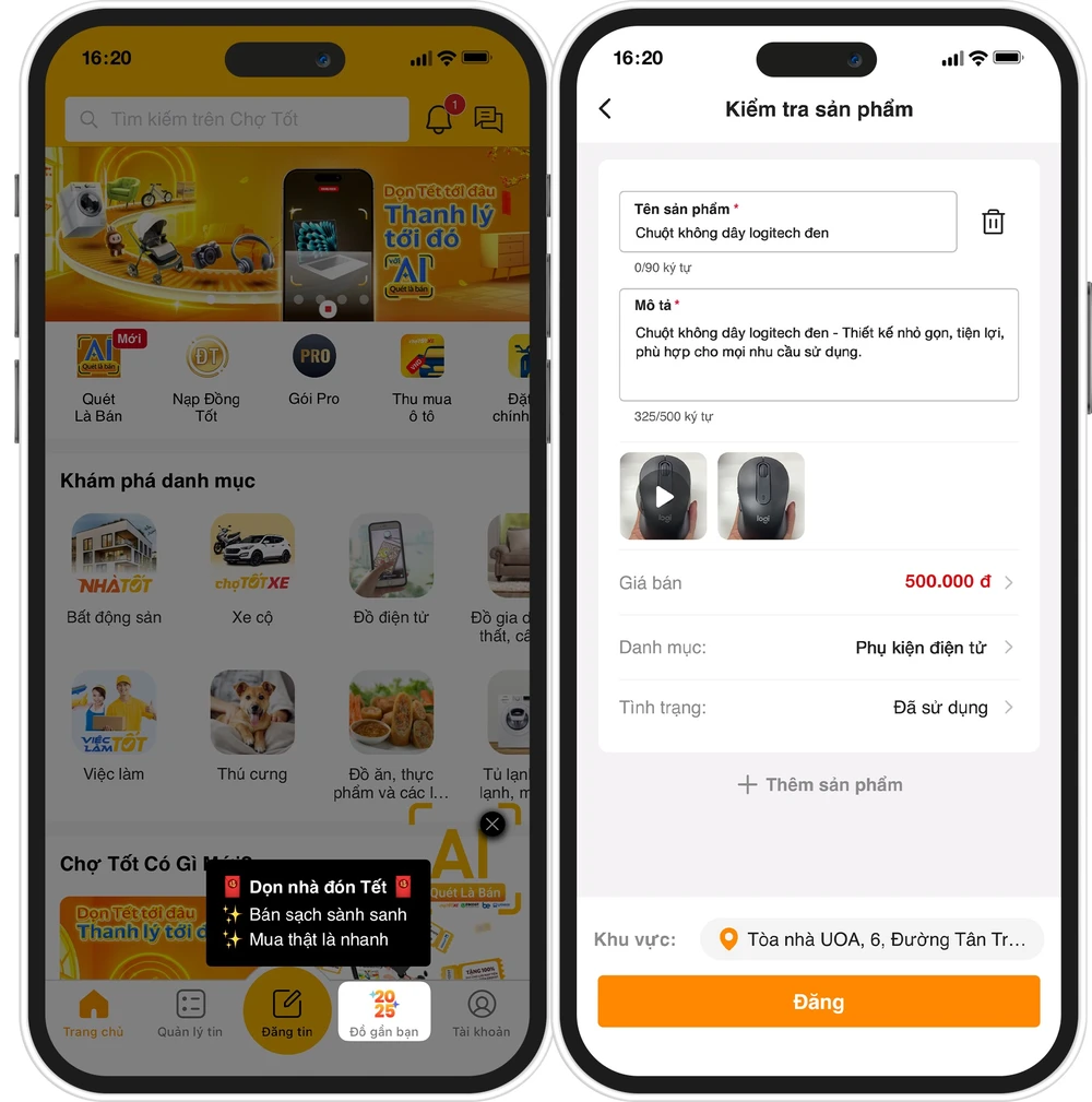 Tin công nghệ 17-1: Dẹp bỏ nỗi lo dọn nhà đón tết nhờ AI. Tin công nghệ 17-1: Dẹp bỏ nỗi lo dọn nhà đón tết nhờ AI.