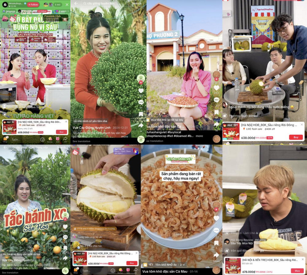 Các phiên livestream giới thiệu hàng Việt thu hút lượng lớn người xem