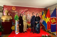 Ấm áp không khí Xuân Quê hương tại 'mái nhà chung' của người Việt ở Thụy Điển và Latvia