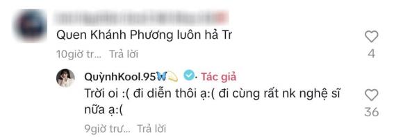 Phản ứng gây chú ý của Quỳnh Kool khi bị netizen đồn hẹn hò với Khánh Phương7.jpg 1 Quỳnh Kool, Khánh Phương, sao Việt