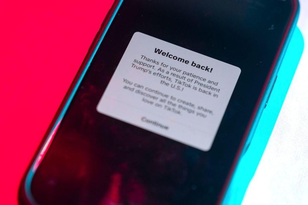 TikTok thông báo nối lại hoạt động ở Mỹ, cảm ơn ông Trump - 1