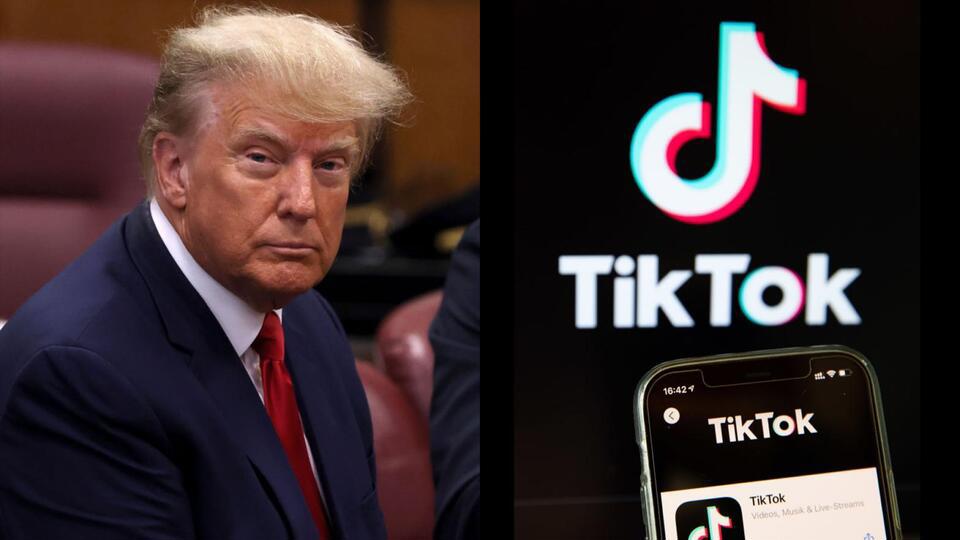 Tổng thống Donald Trump cho rằng nếu TikTok tiếp tục tạo ra gi&aacute; trị tại Mỹ, ch&iacute;nh phủ n&ecirc;n sở hữu một phần ứng dụng n&agrave;y. Ảnh: News Break
