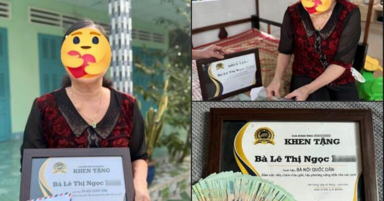 Nàng dâu ‘chơi lớn’ thưởng Tết cho mẹ chồng, netizen trầm trồ