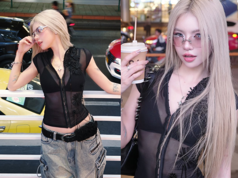 Tiktoker Ciin gây sốc với áo xuyên thấu táo bạo