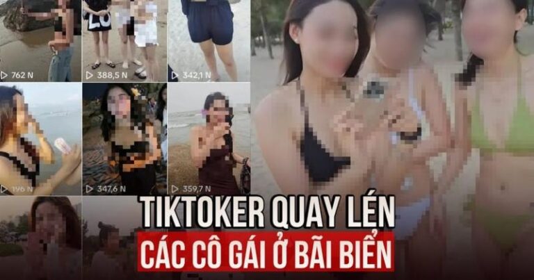 TikToker quay lén phụ nữ mặc áo tắm tái xuất, netizen phẫn nộ