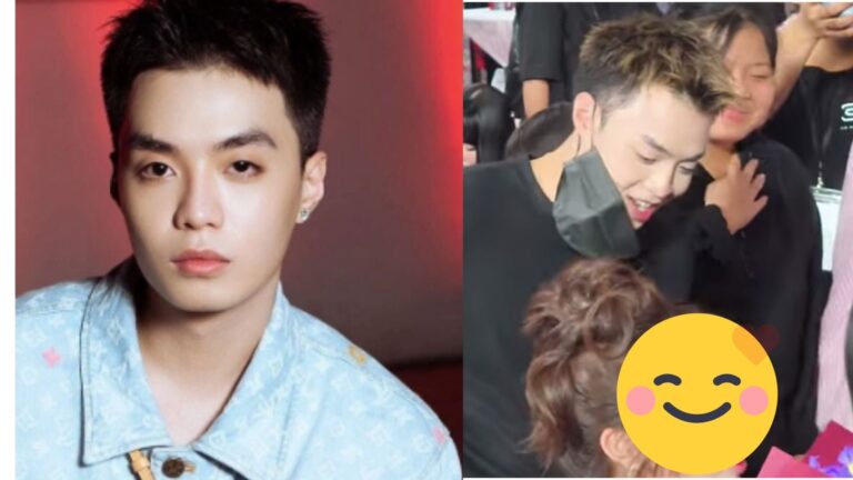 Negav bất ngờ tặng hoa cho một ‘Em xinh say hi’, netizen xôn xao trước sự xuất hiện của nam rapper