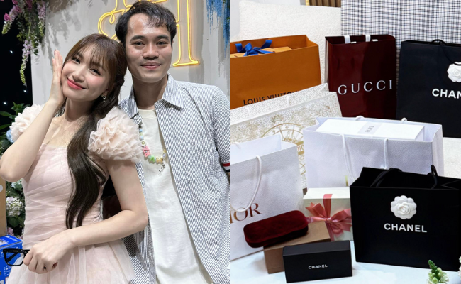 Hòa Minzy khoe “rổ” hàng hiệu xa xỉ, netizen rần rần đòi xem “unboxing” túi Chanel mua bằng tiền nợ của Văn Toàn- Ảnh 1. Hòa Minzy khoe “rổ” hàng hiệu xa xỉ, netizen rần rần đòi xem “unboxing” túi Chanel mua bằng tiền nợ của Văn Toàn- Ảnh 1.