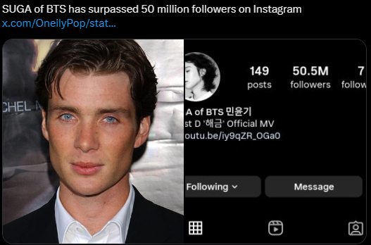 Netizen sốc khi Soobin đạt 15 triệu followers trên Instagram, vượt cả Jang Won Young lẫn Sơn Tùng- Ảnh 2. Netizen sốc khi Soobin đạt 15 triệu followers trên Instagram, vượt cả Jang Won Young lẫn Sơn Tùng- Ảnh 2.
