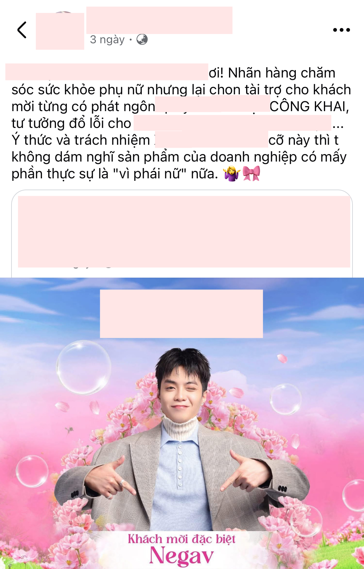 Bị netizen phản ứng vì mời Negav tham gia sự kiện, Diana xin lỗi!- Ảnh 4. Bị netizen phản ứng vì mời Negav tham gia sự kiện, Diana xin lỗi!- Ảnh 4.