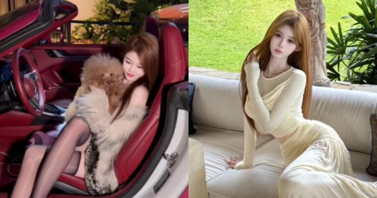 Nhan sắc hot girl xứ Trung netizen đồn đoán được bạn trai tặng xe 20 tỷ