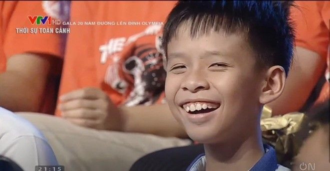 Dự Gala 20 năm của Olympia, cậu bé hồn nhiên nói Dự Gala 20 năm của Olympia, cậu bé hồn nhiên nói