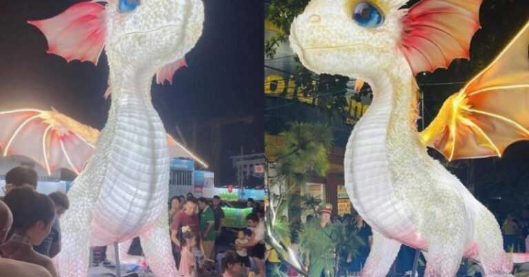 Mô hình đèn Trung thu ở Thái Nguyên khiến netizen xuýt xoa vì quá đáng yêu