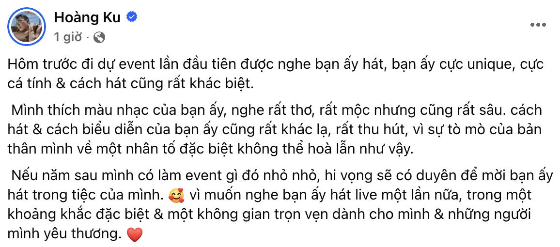 Tranh cãi nam ca sĩ Việt tuyên bố giải nghệ nếu không tạo ra thu nhập, viết gì mà netizen nói “ảo tưởng sức mạnh Tranh cãi nam ca sĩ Việt tuyên bố giải nghệ nếu không tạo ra thu nhập, viết gì mà netizen nói “ảo tưởng sức mạnh