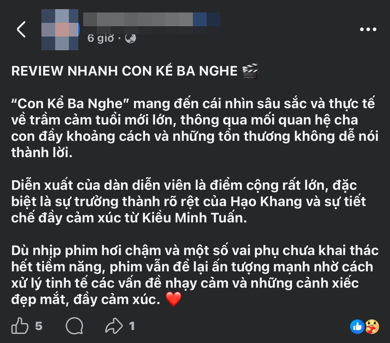 Đầu năm xem phim Việt này mới là tôn trọng sức lao động: Nam chính diễn xuất để đời, netizen đòi làm ngay 1 điều- Ảnh 5.