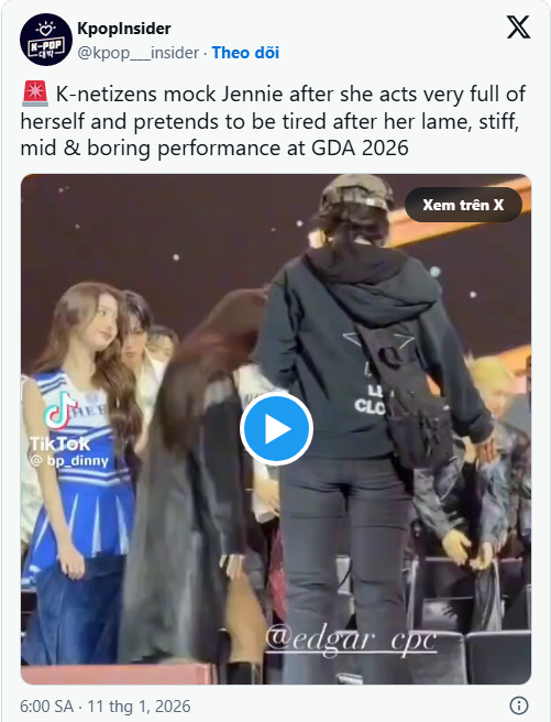 Netizen Hàn phẫn nộ khi Jennie (BlackPink) bị đồn đoán sai lệch Netizen Hàn phẫn nộ khi Jennie (BlackPink) bị đồn đoán sai lệch