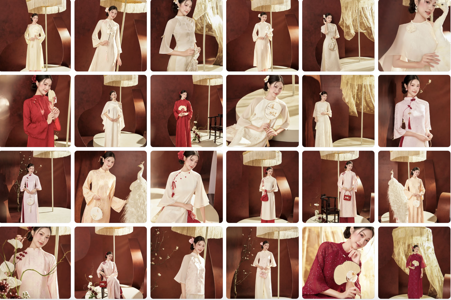 Doãn Hải My chụp tới 25 bộ áo dài tết, xinh đẹp nết na nhưng vẫn bị netizen chê 