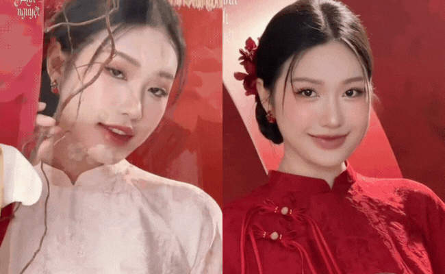 Doãn Hải My chụp tới 25 bộ áo dài tết, xinh đẹp nết na nhưng vẫn bị netizen chê "một màu" vì một lý do - Ảnh 1.