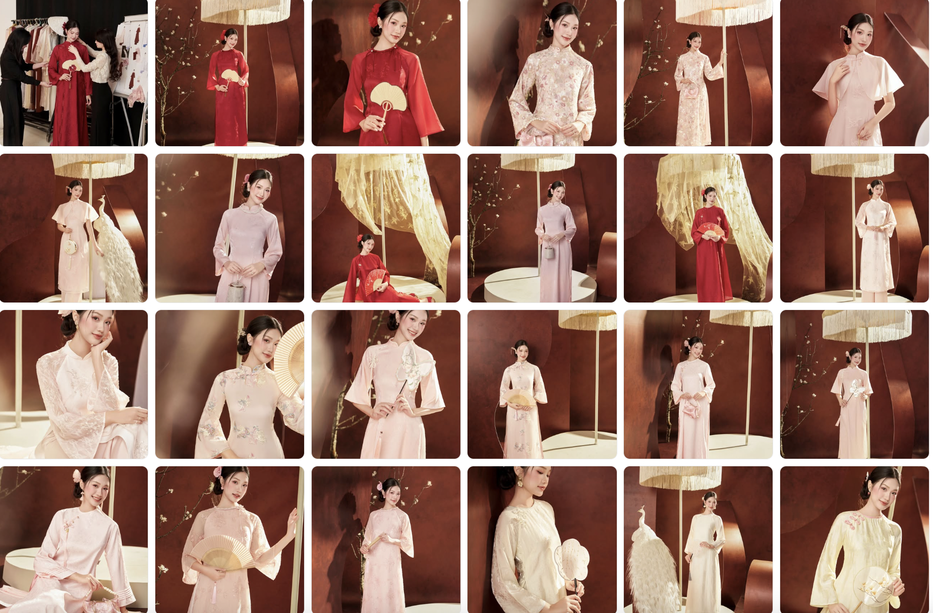 Doãn Hải My chụp tới 25 bộ áo dài tết, xinh đẹp nết na nhưng vẫn bị netizen chê "một màu" vì một lý do - Ảnh 3.