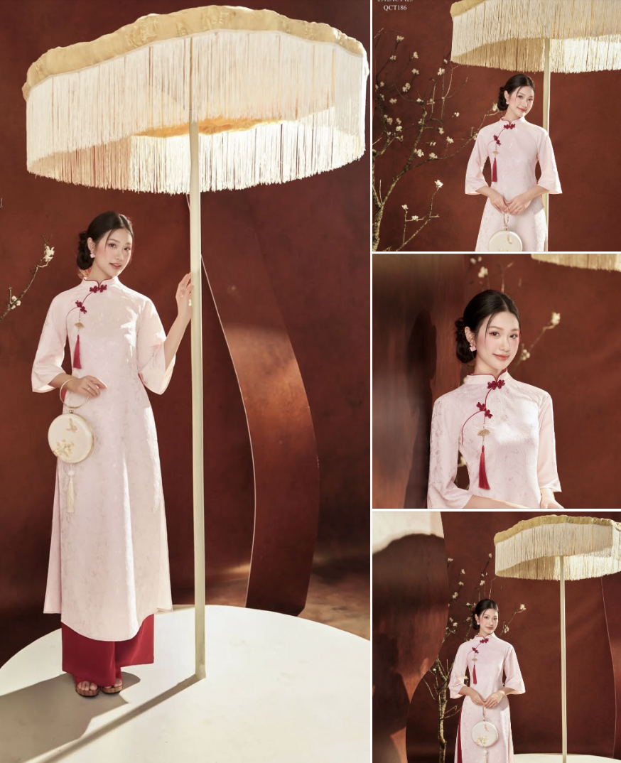 Doãn Hải My chụp tới 25 bộ áo dài tết, xinh đẹp nết na nhưng vẫn bị netizen chê 